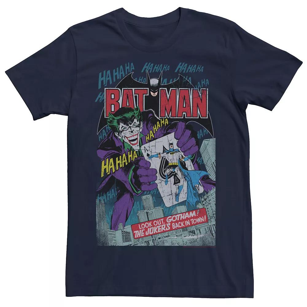 Men's DC Comics Batman Comic Joker Graphic Tee,  Product Image