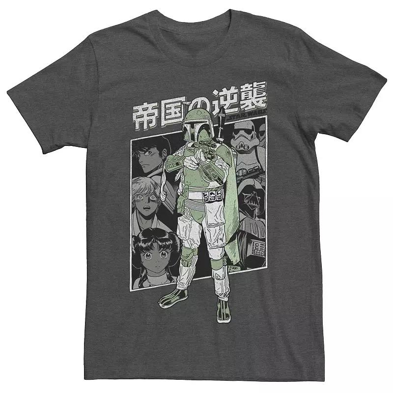 Men's Star Wars Slanting Chrome Logo Tee,  Product Image