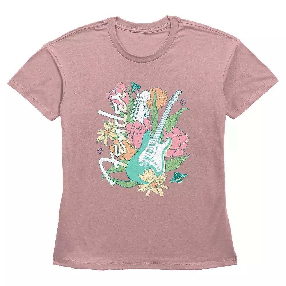 Women's Fender Spring Guitar Graphic Tee,  Product Image