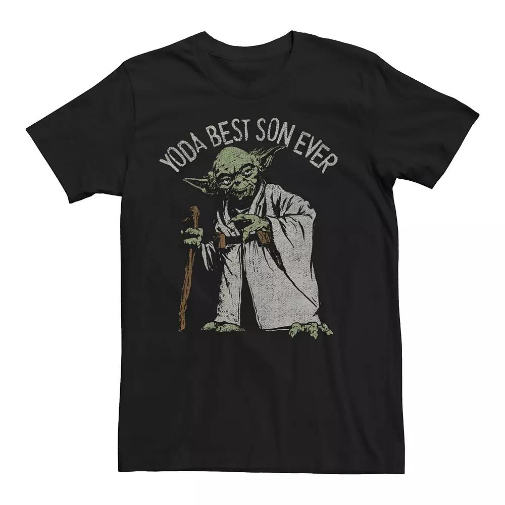 Men's Star Wars Yoda Best Son Ever Graphic Tee,  Product Image