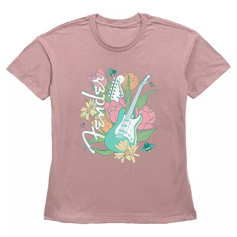 Women's Fender Spring Guitar Graphic Tee,  Product Image