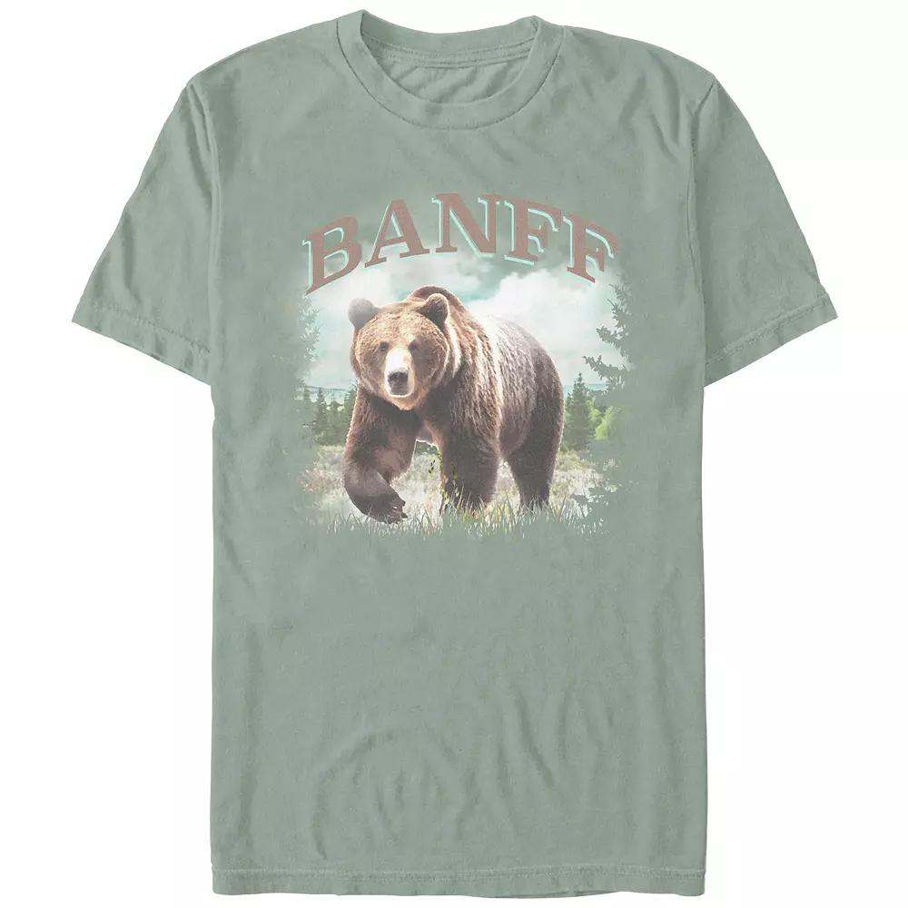 Men's Comfort Colors® Banff Bear Poster Graphic Tee,  Product Image