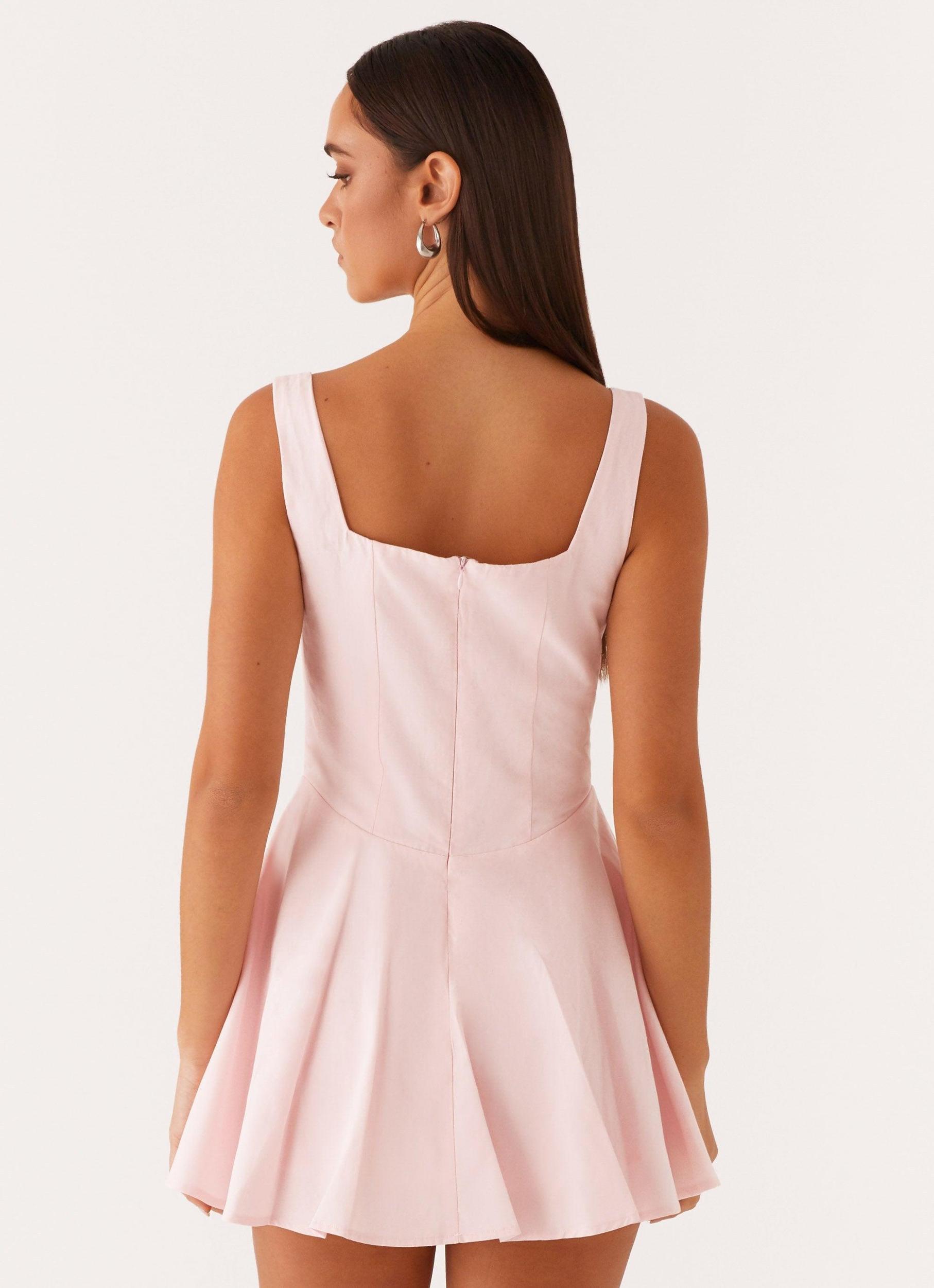 The Isle Mini Dress - Pink Girls Product Image