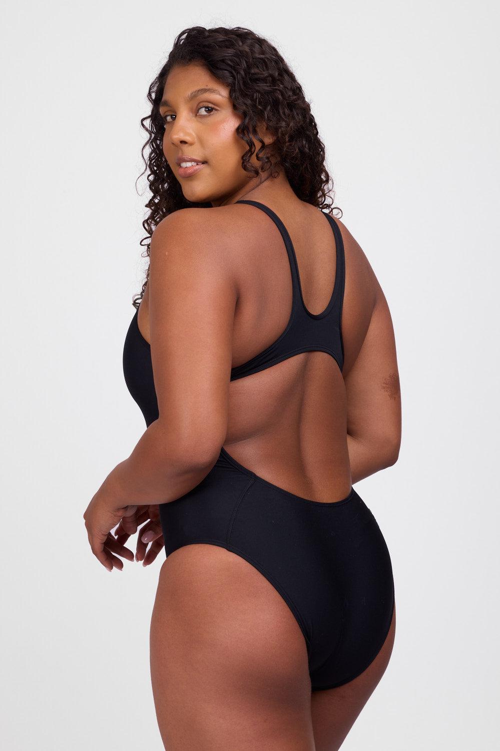 Betty One Piece Swimsuit - Black Female Product Image