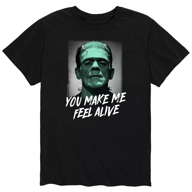 Big & Tall Universal Monsters Make Me Frankenstein Graphic Tee, Men's,  Product Image