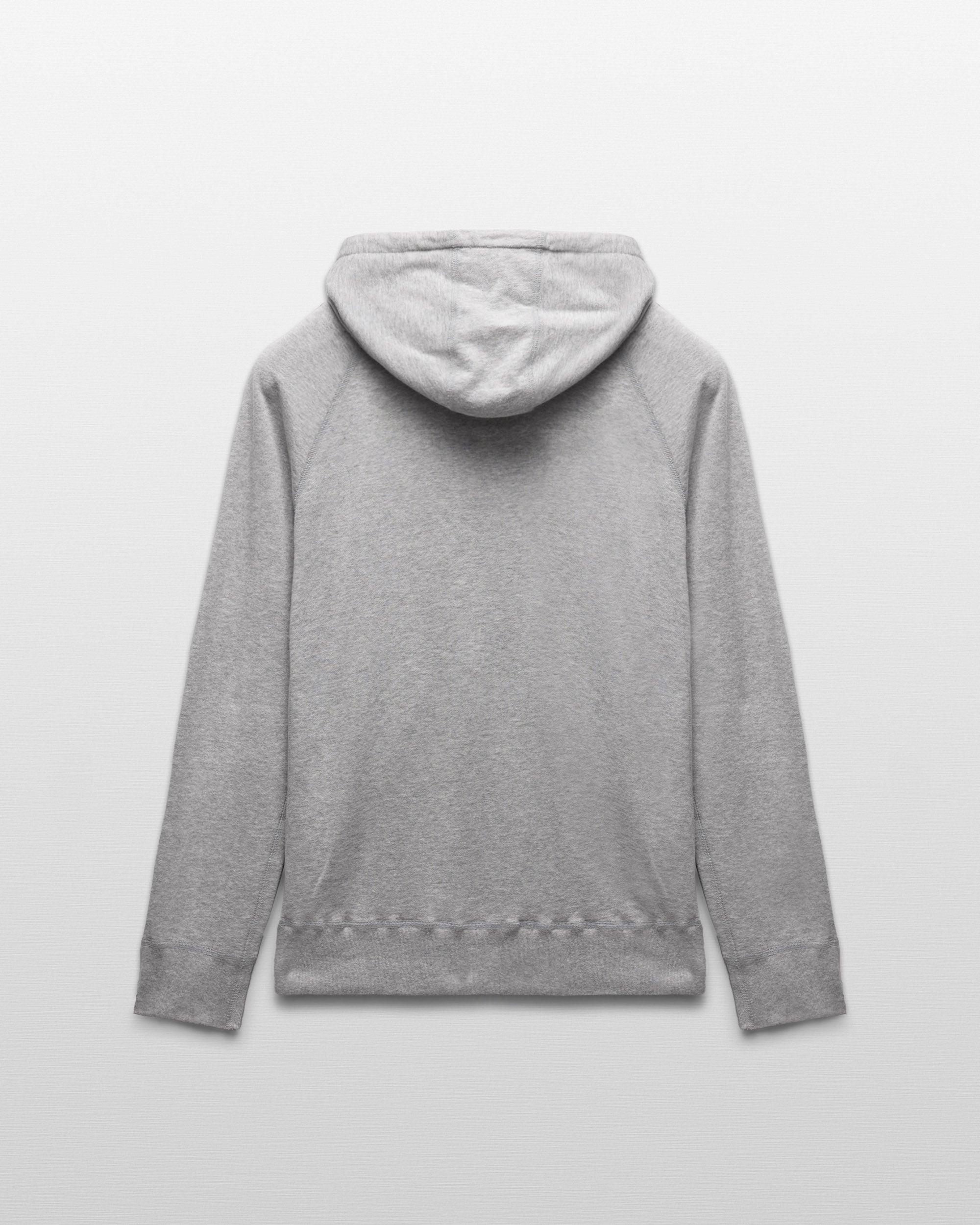 Lightweight Terry Slim Zip Hoodie - Vault Male Product Image