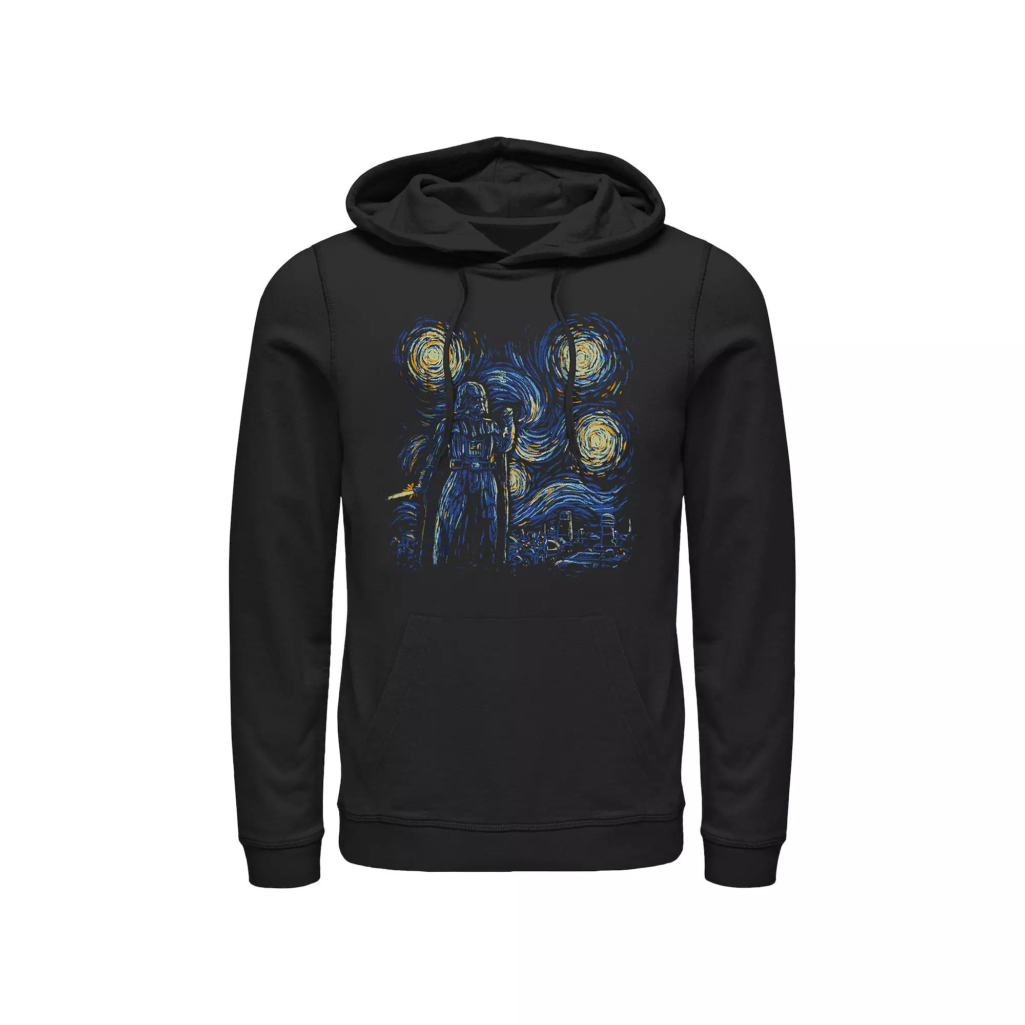 Men's Star Wars Darth Vader Starry Night Graphic Hoodie,  Product Image