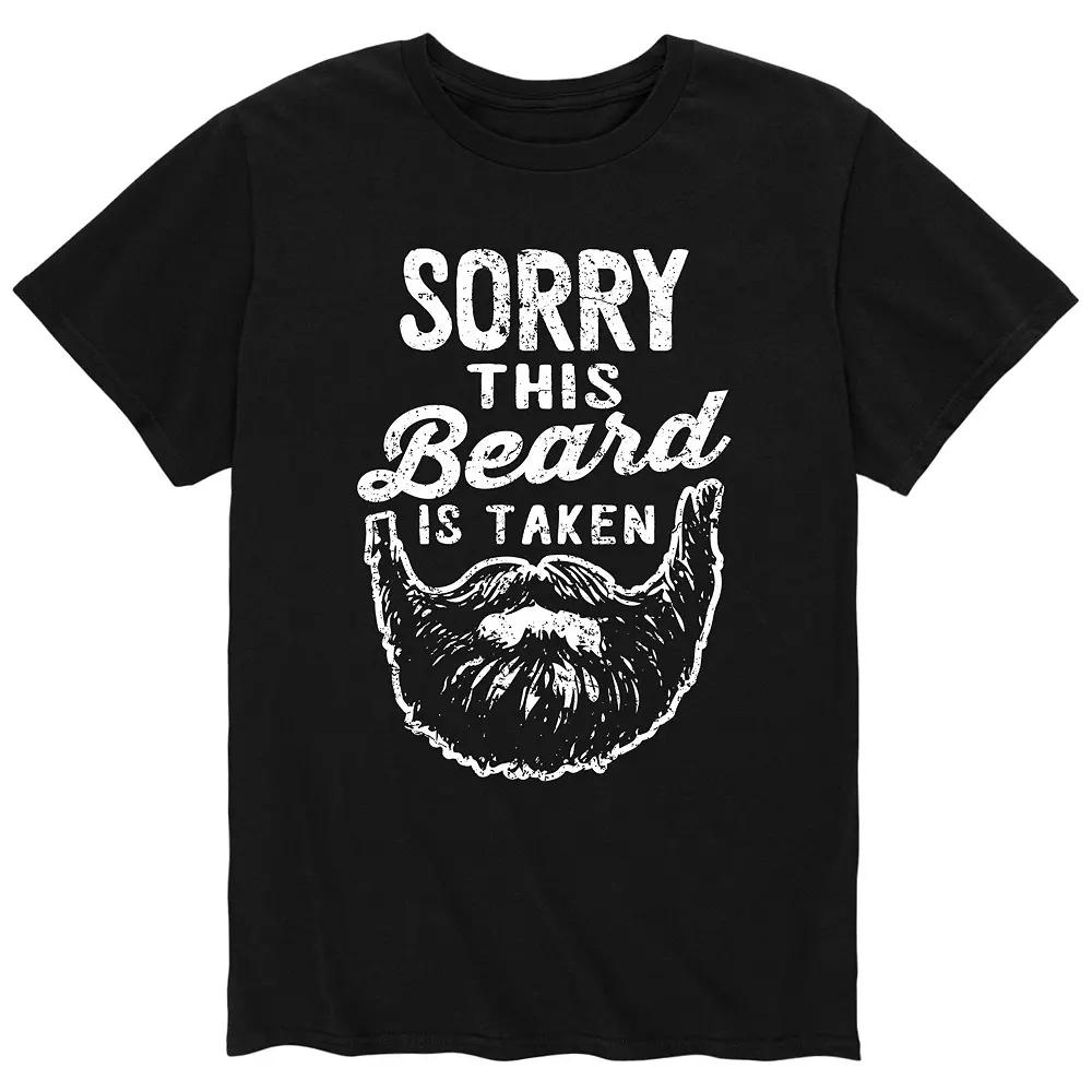 Men's "Sorry This Beard Is Taken" Tee,  Product Image