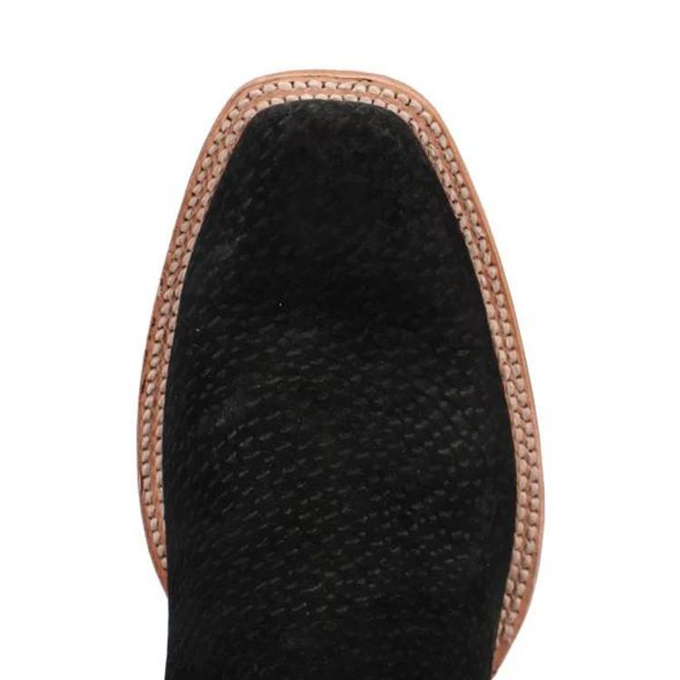 SALE Dan Post® Men's Black Cappy Carpincho Cutter Toe Boots Product Image