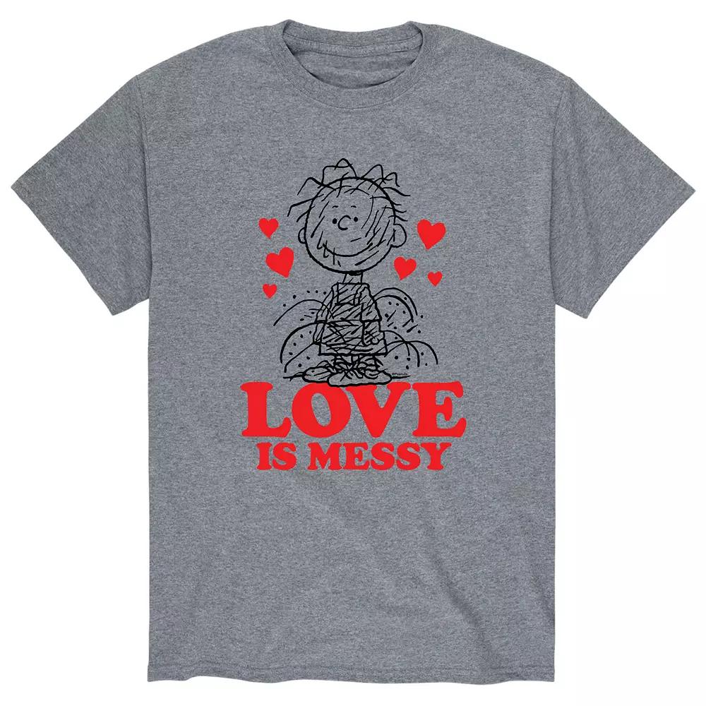 Men's Peanuts Pigpen Love Is Messy Tee,  Product Image
