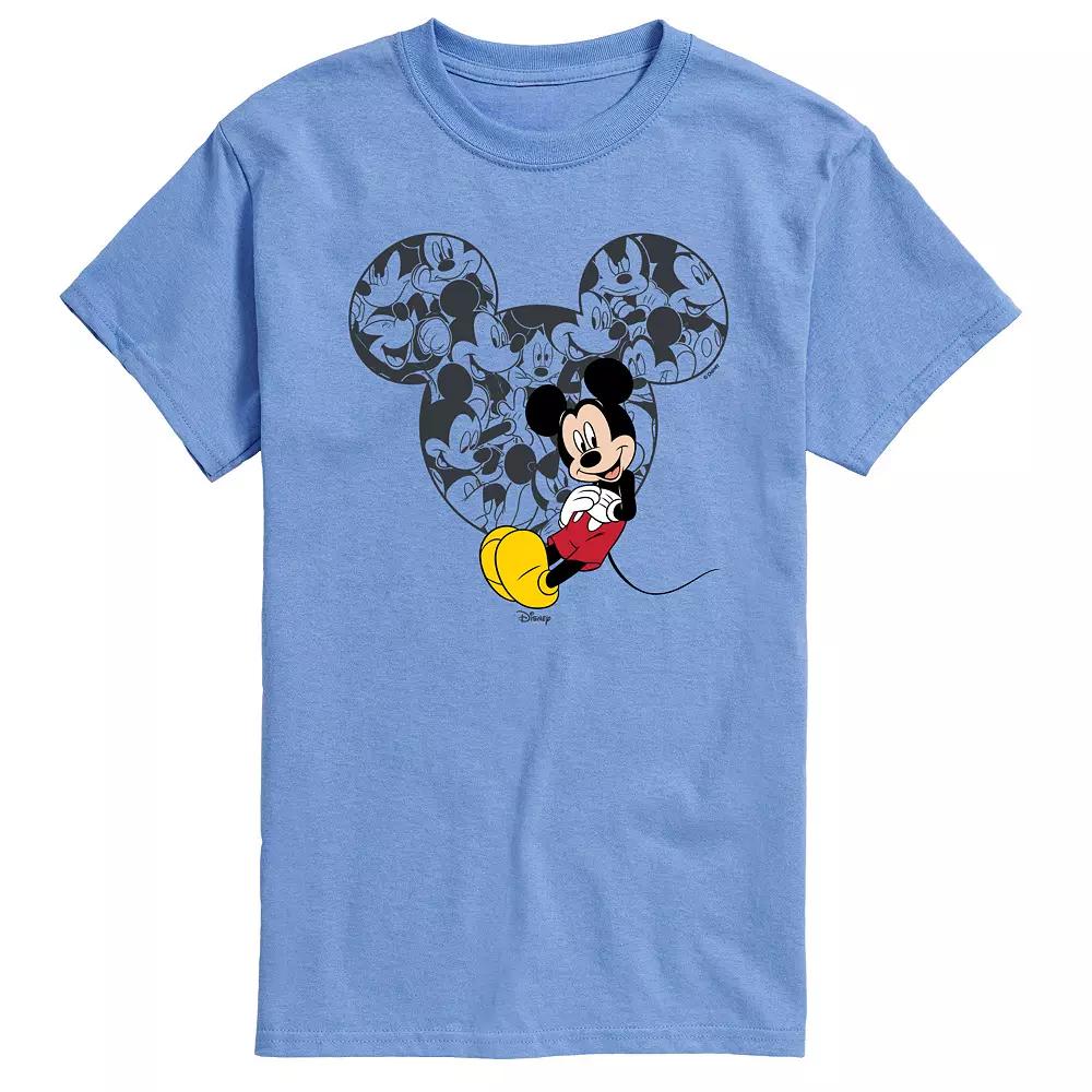 Men's Disney's Mickey Mouse Ear Collage Graphic Tee,  Product Image