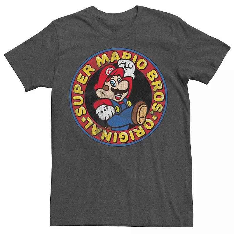 Men's Super Mario Original 70s Logo Graphic Tee,  Product Image