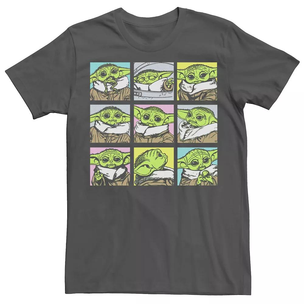 Men's The Mandalorian Grogu Moods Tee,  Product Image