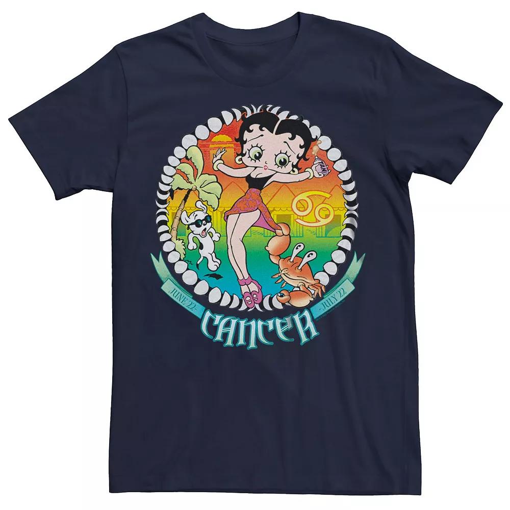 Men's Betty Boop Cancer Horoscope Tee,  Product Image