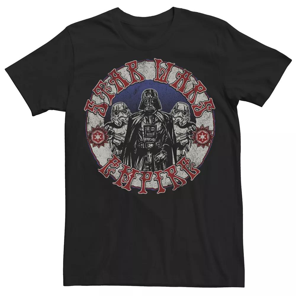 Men's Star Wars Darth Vader Storm Trooper Circle Portrait Tee,  Product Image