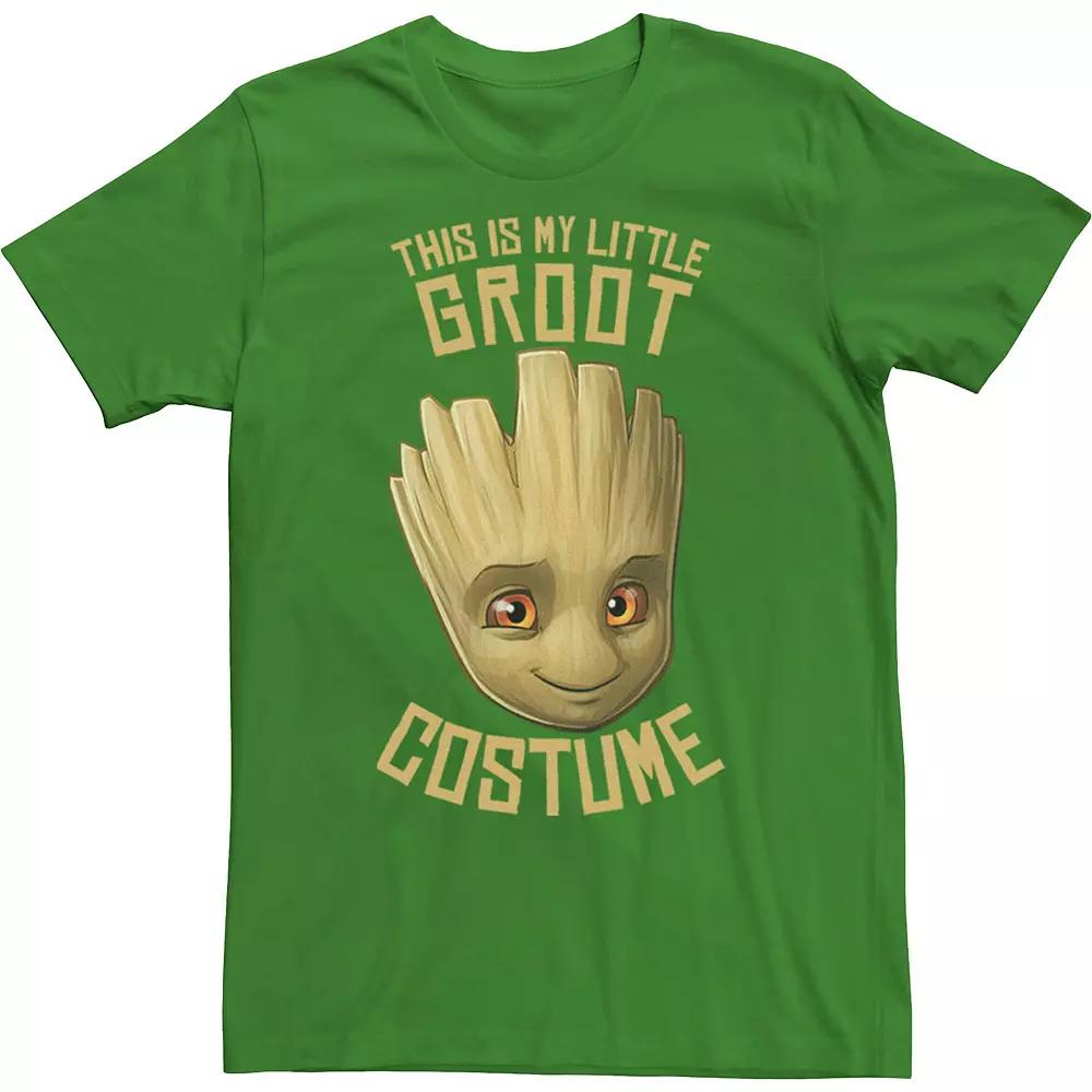 Men's Marvel This Is My Little Groot Costume Halloween Tee,  Product Image
