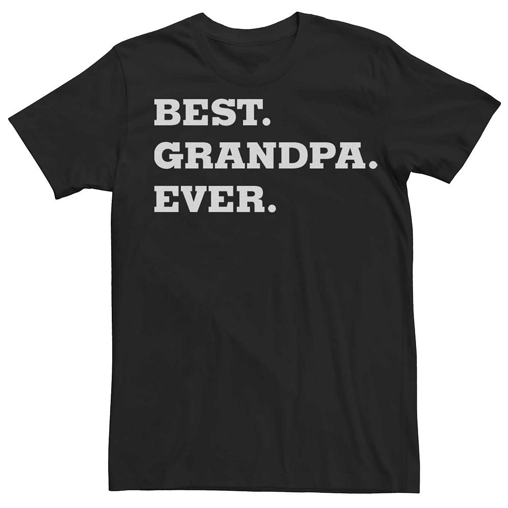 Men's Best Grandpa Ever Graphic Tee,  Product Image