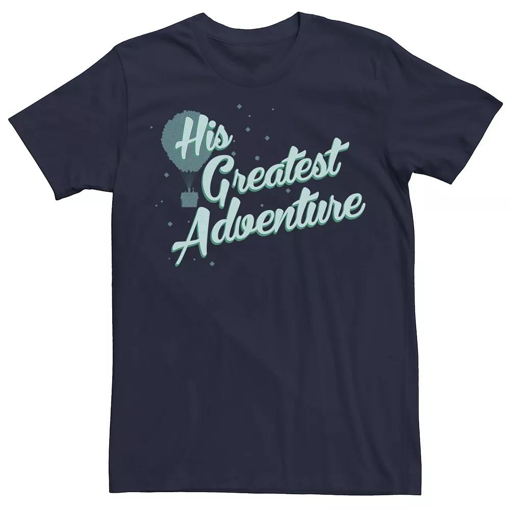 Disney / Pixar's Up Men's Valentine's Day His Greatest Adventure Tee,  Product Image