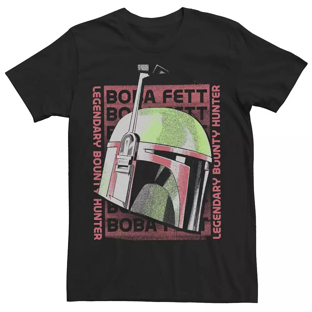 Men's Star Wars Boba Fett Legendary Bounty Hunter Head Shot Tee, Boy's,  Product Image