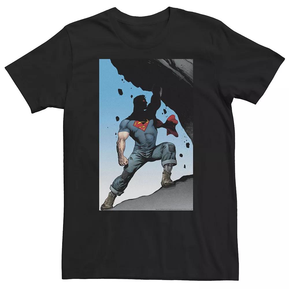 Big & Tall DC Comics Superman Power Lift Comic Poster Tee, Men's,  Product Image