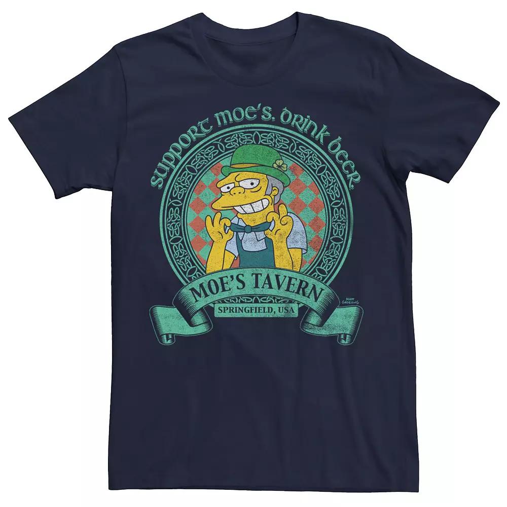 Men's The Simpsons Moes Tavern Vintage Tee,  Product Image