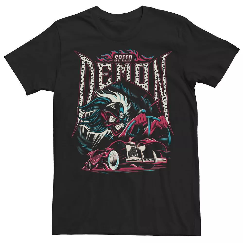 Disney's 101 Dalmatians Cruella De Vil Men's Speed Demon Tee,  Product Image