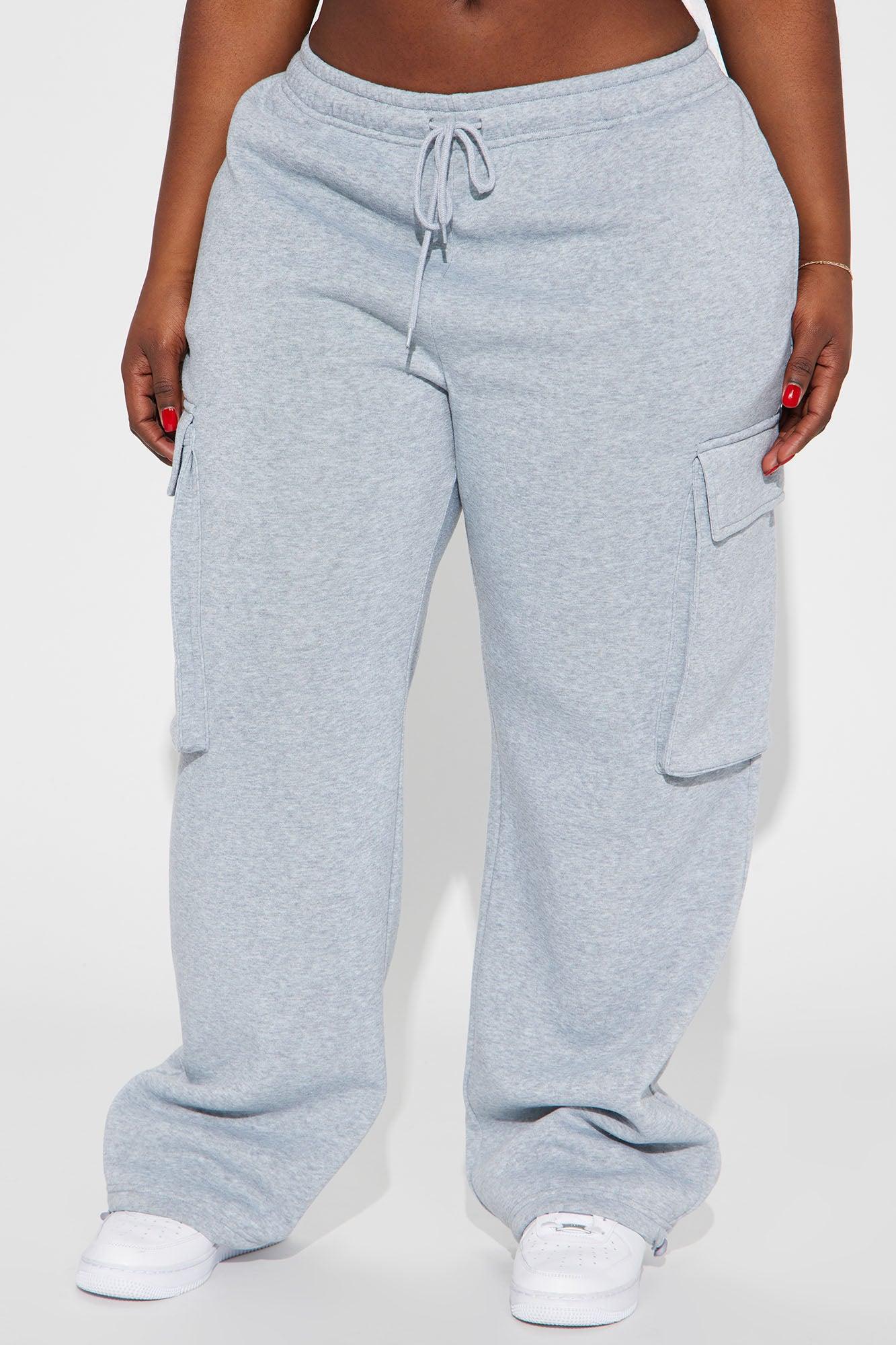 Luna Cargo Lounge Jogger - Heather Grey Product Image
