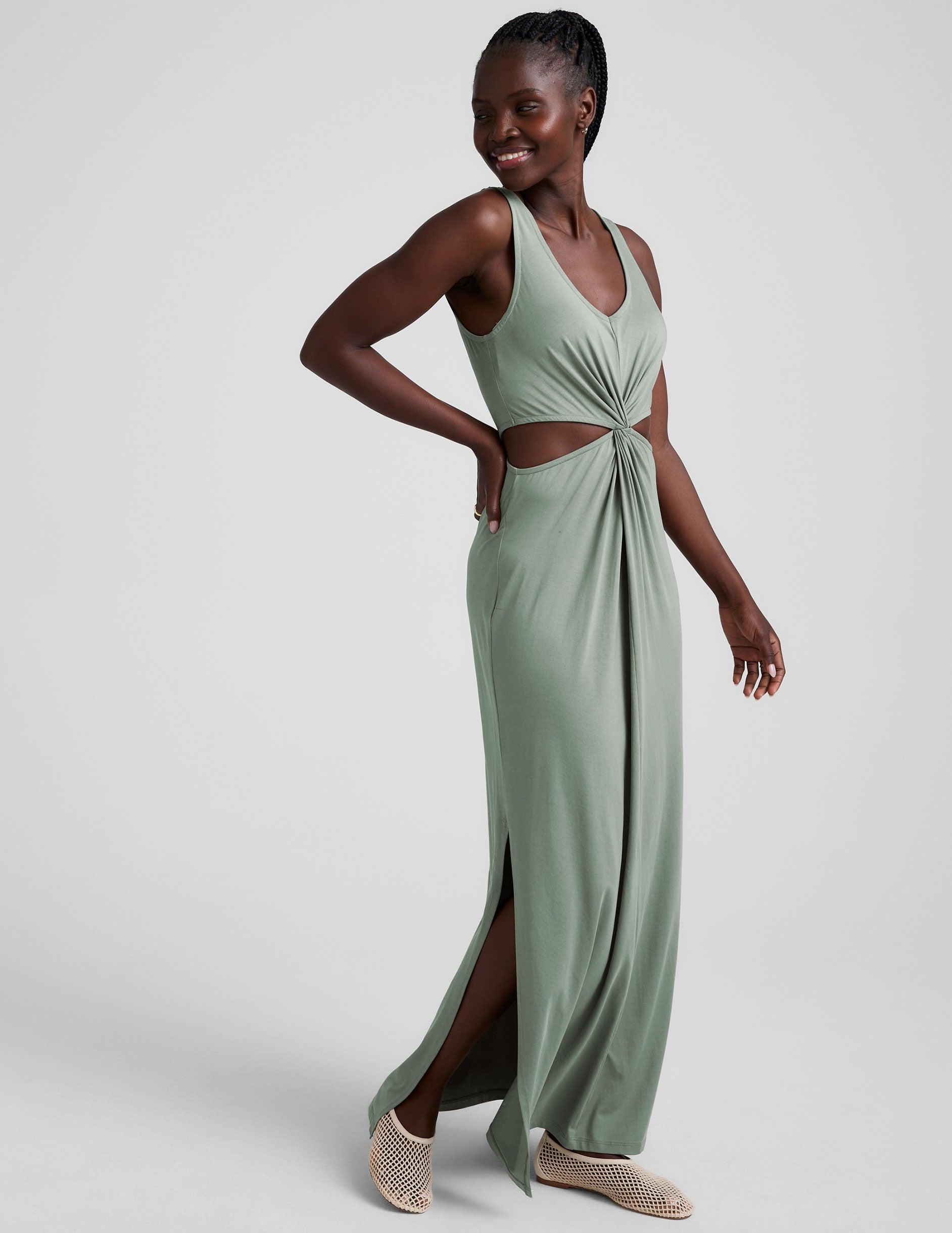 Maxi Around The World Front Twist Dress Product Image