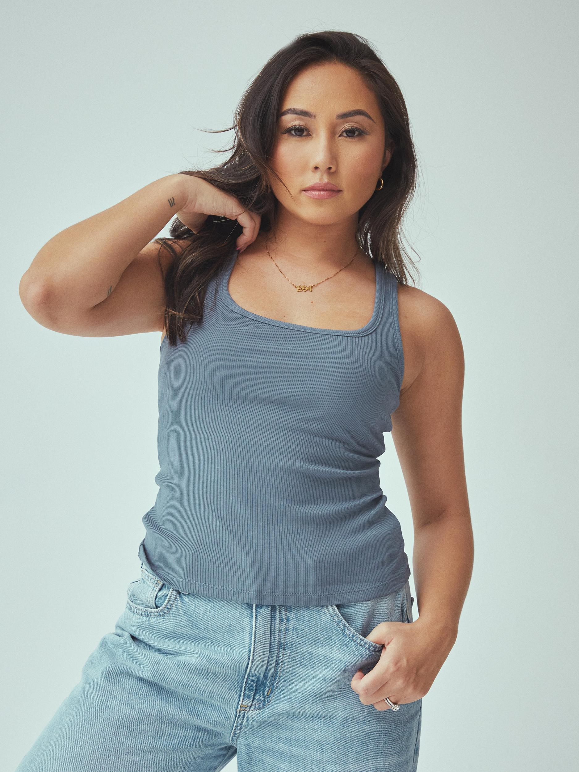 Bamboo Scoop Neck Brami Tank Product Image