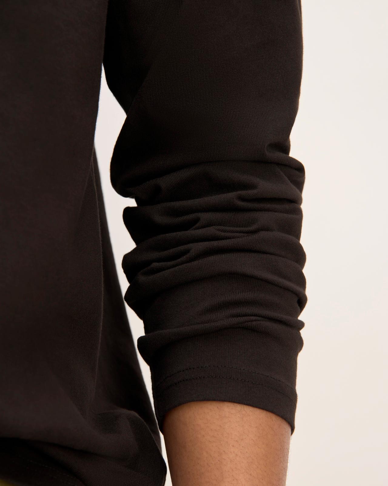 The Premium Weight Long-Sleeve Polo Product Image