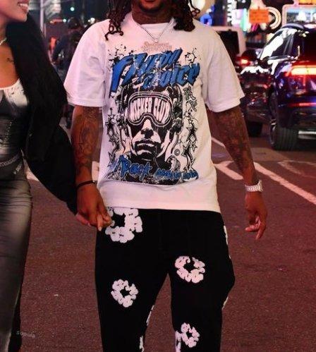 Vintage Fly By Choice Graphic Cotton Short Sleeve T-Shirt Product Image