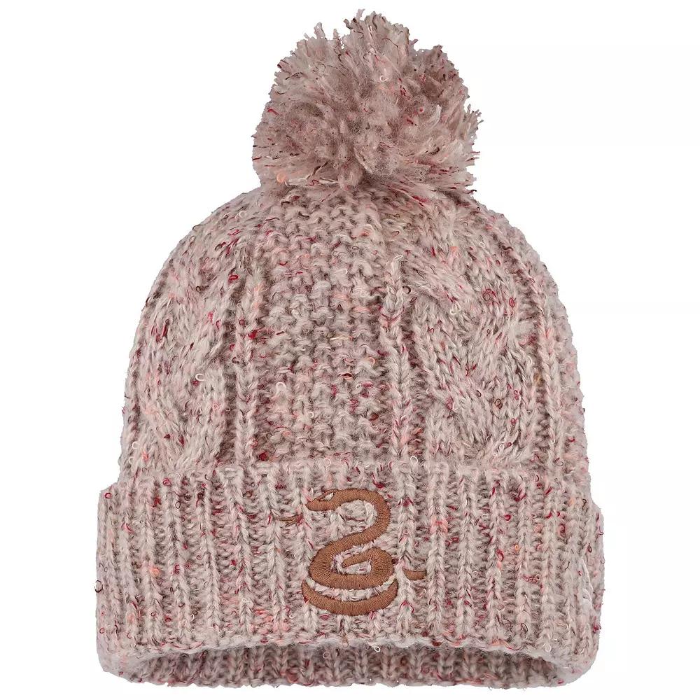 Women's New Era Tan Philadelphia Union Cuffed Knit Hat with Pom, Uni Team Product Image
