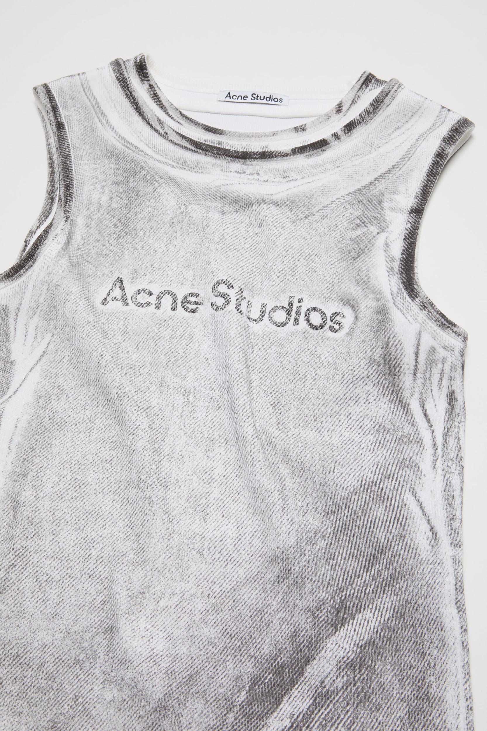 Layered logo tank top Product Image