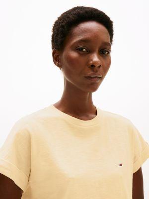 Slub Cotton Crewneck T-Shirt Product Image