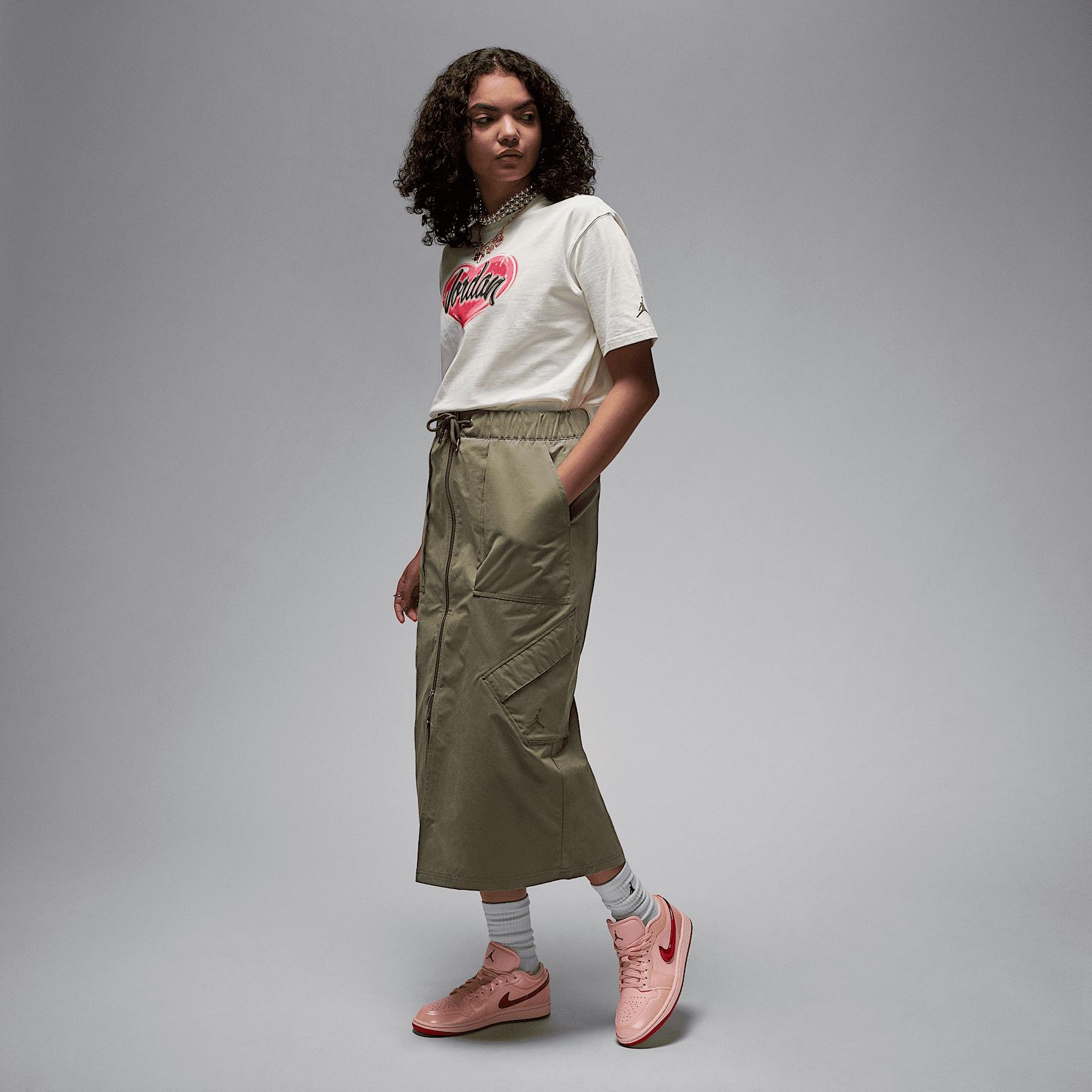 Jordan Womens Jordan AJ 1 Low - Womens Basketball Shoes Sail/Seafoam Product Image