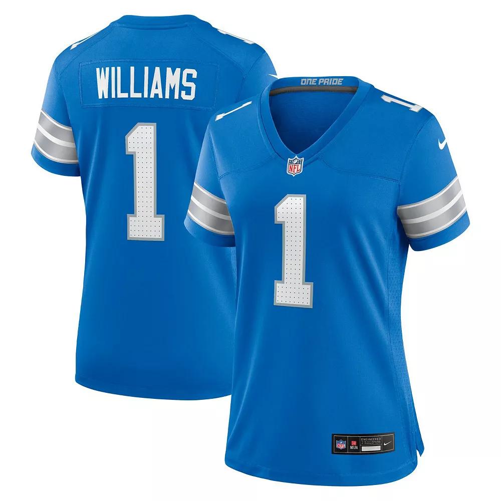 Women's Nike Jameson Williams Blue Detroit Lions Game Player Jersey,  Product Image