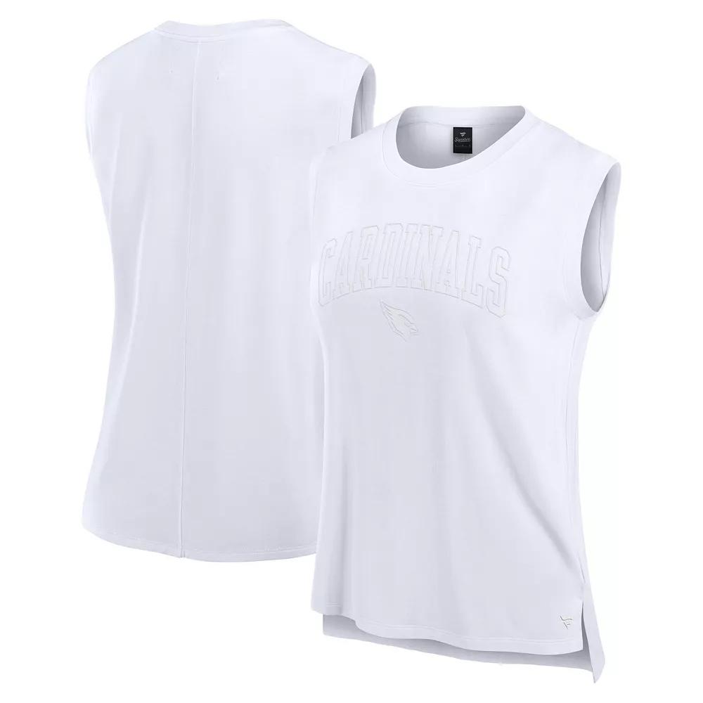 Women's Fanatics White Seattle Seahawks Studio Gym Tank Top,  Product Image