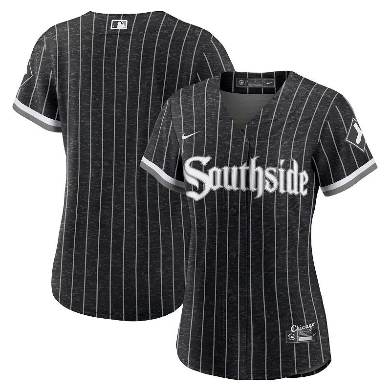 Womens Nike /Anthracite Chicago White Sox City Connect Replica Jersey Product Image