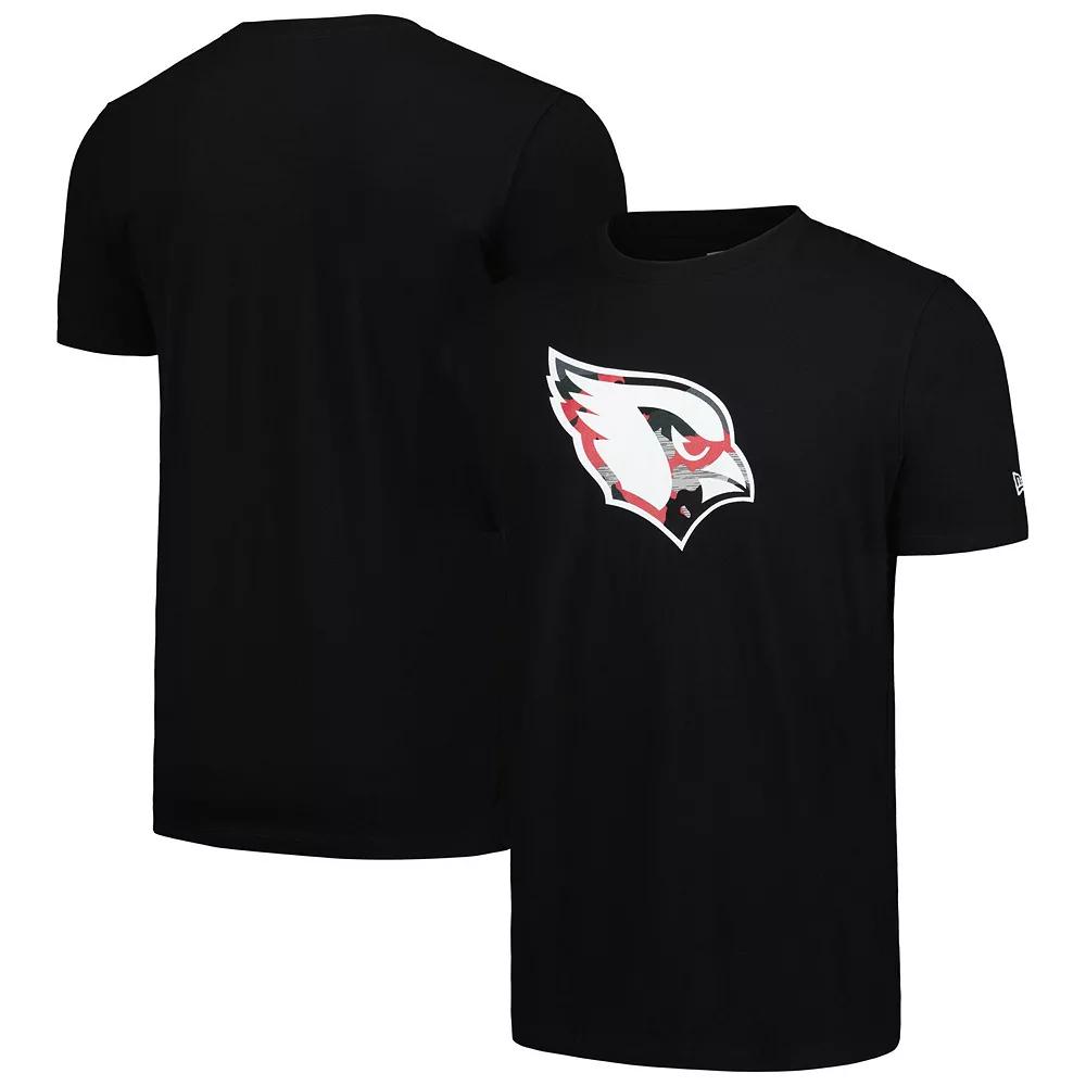 Men's New Era Black Arizona Cardinals Camo Logo T-Shirt, Size: Medium Product Image