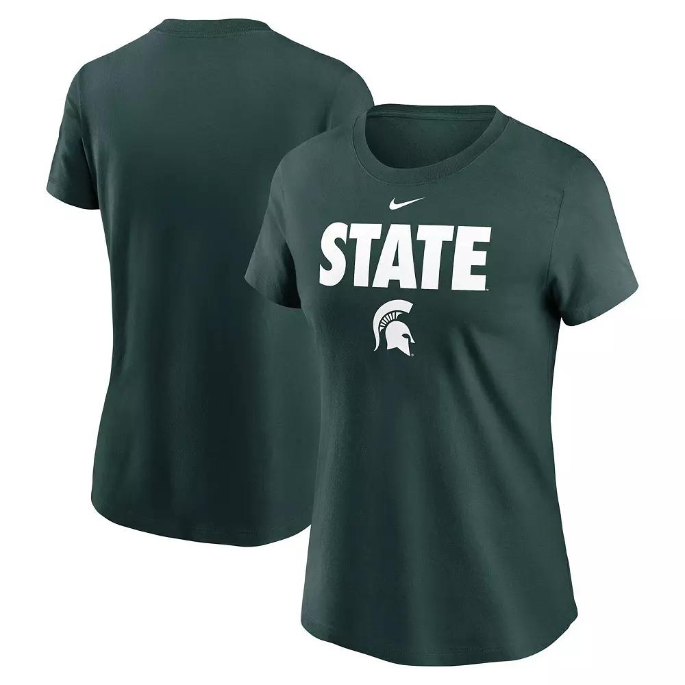 Women's Nike Green Michigan State Spartans Local Ultimate Chant T-Shirt,  Product Image