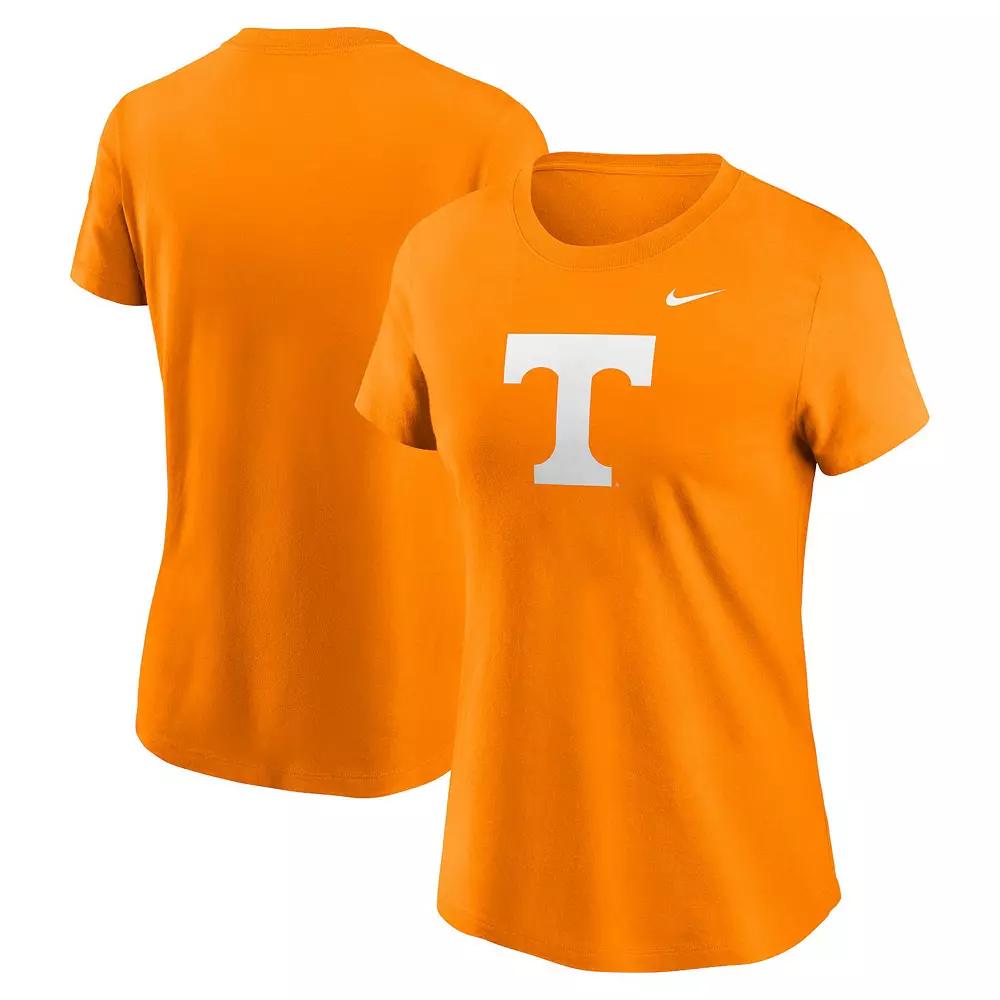 Women's Nike Tennessee Orange Tennessee Volunteers Primetime Evergreen Logo T-Shirt,  Product Image