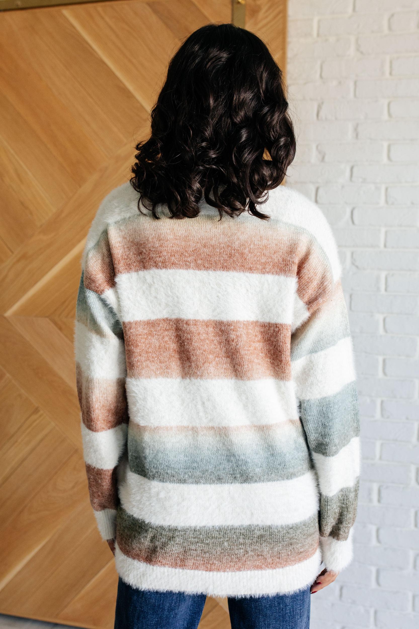 Ombre Feelings Striped Cardigan (Online Exclusive) Product Image