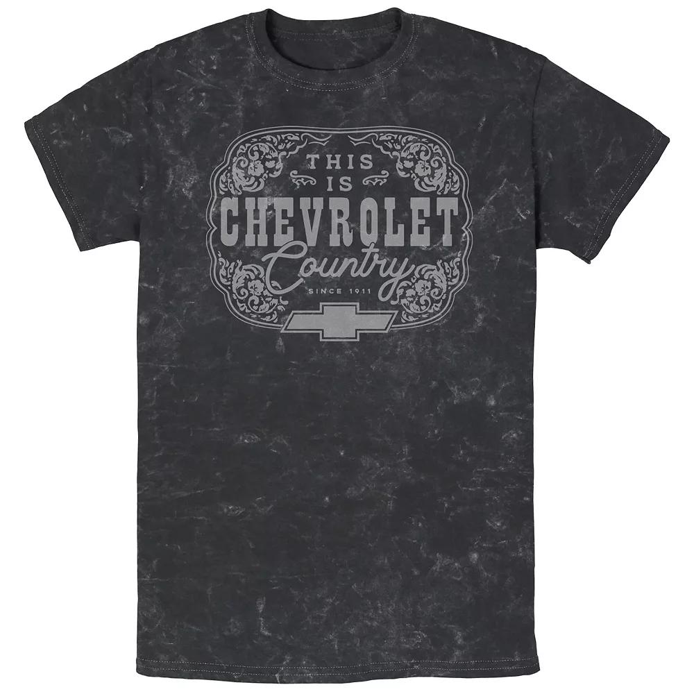 Men's This Is Chevrolet Country Badge Mineral Wash Graphic Tee,  Product Image