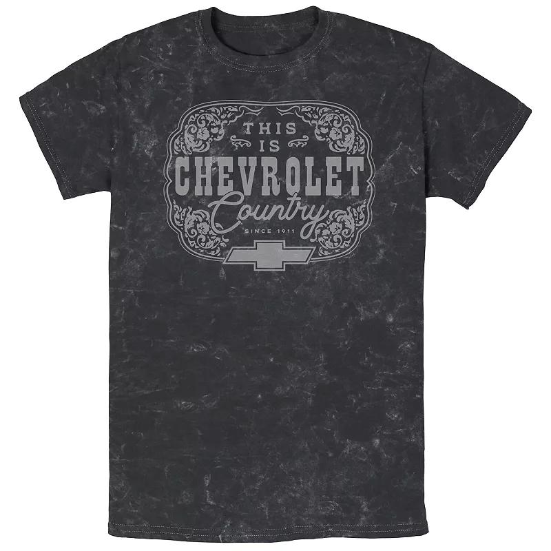 Men's This Is Chevrolet Country Badge Mineral Wash Graphic Tee,  Product Image