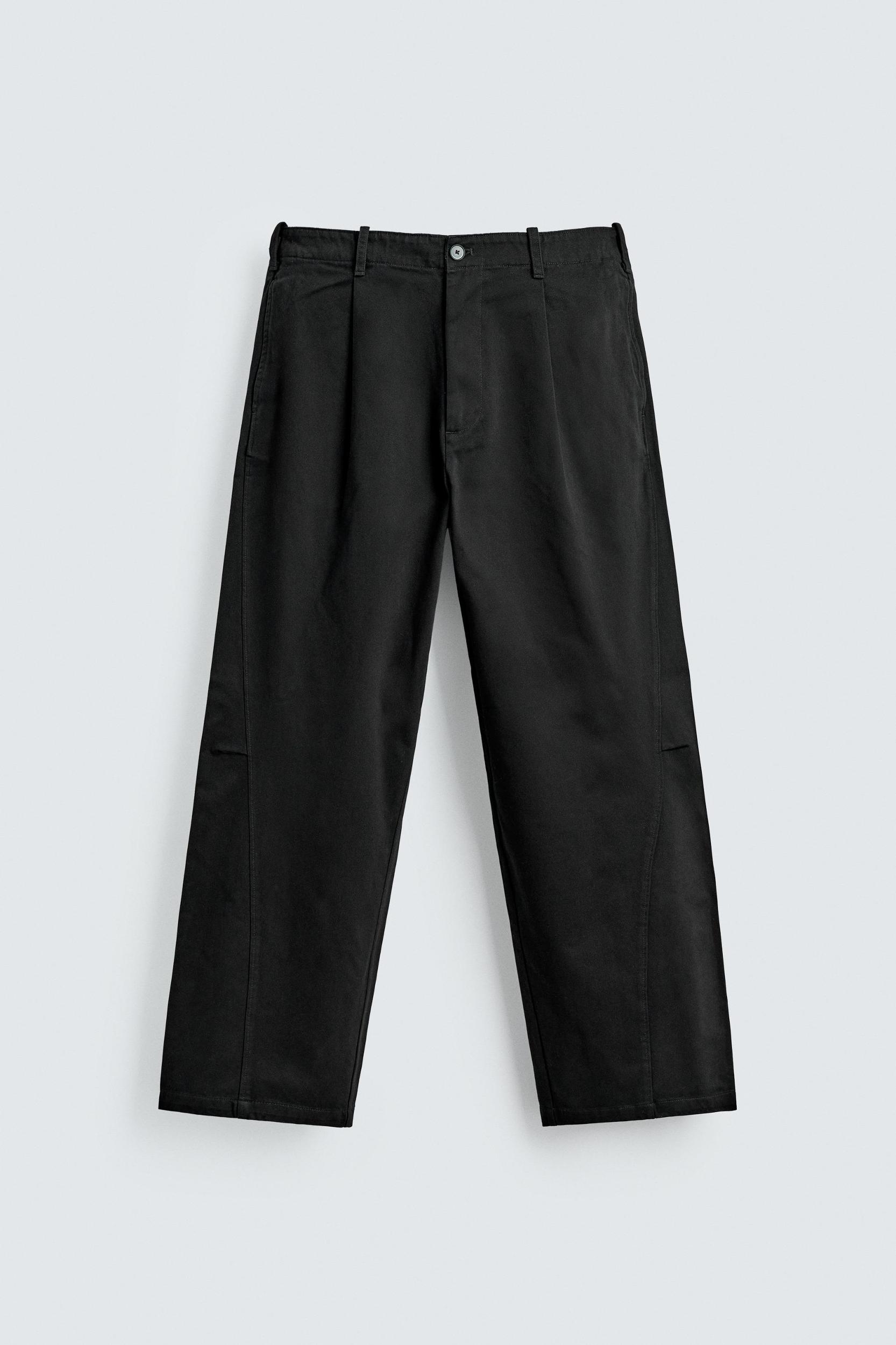RELAXED BALLOON FIT PLEATED PANTS Product Image