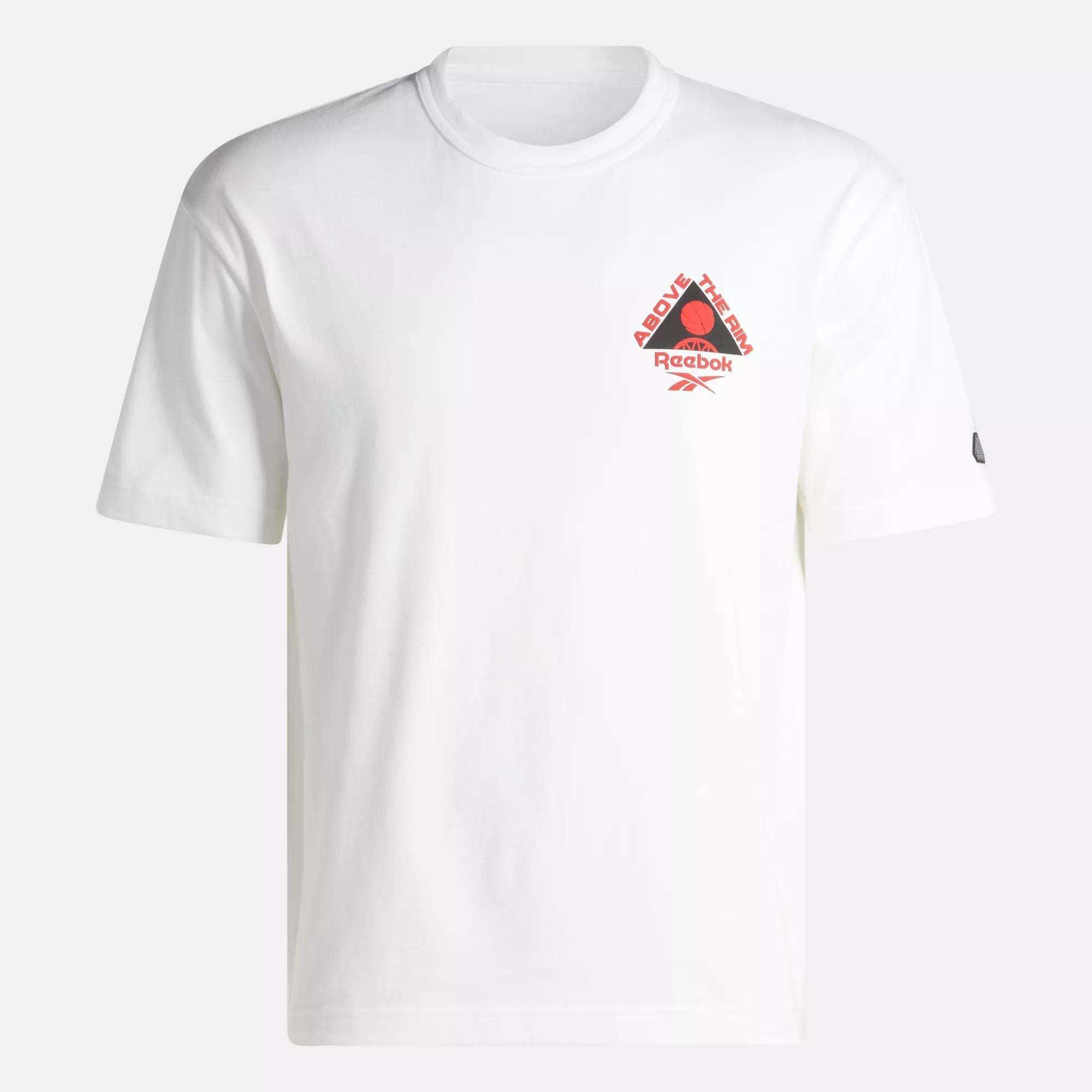 Men's Above the Rim Basketball T-Shirt Male Product Image