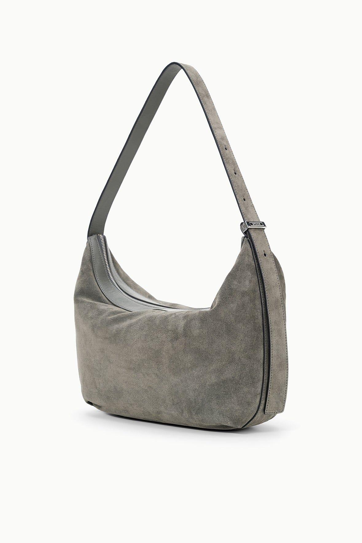 LARGE DEMY SHOULDER BAG | STORM SUEDE Product Image
