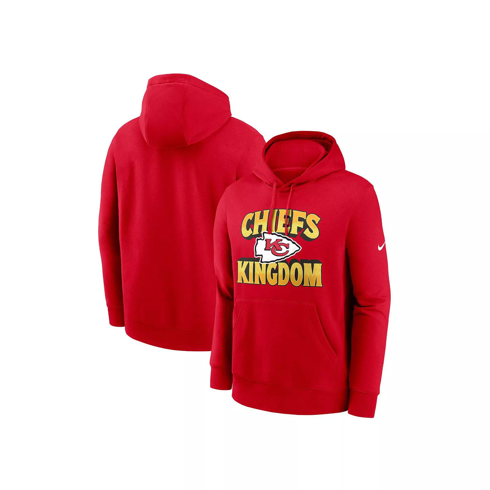 Men's Nike Red Kansas City Chiefs Hometown Fleece Pullover Hoodie,  Product Image