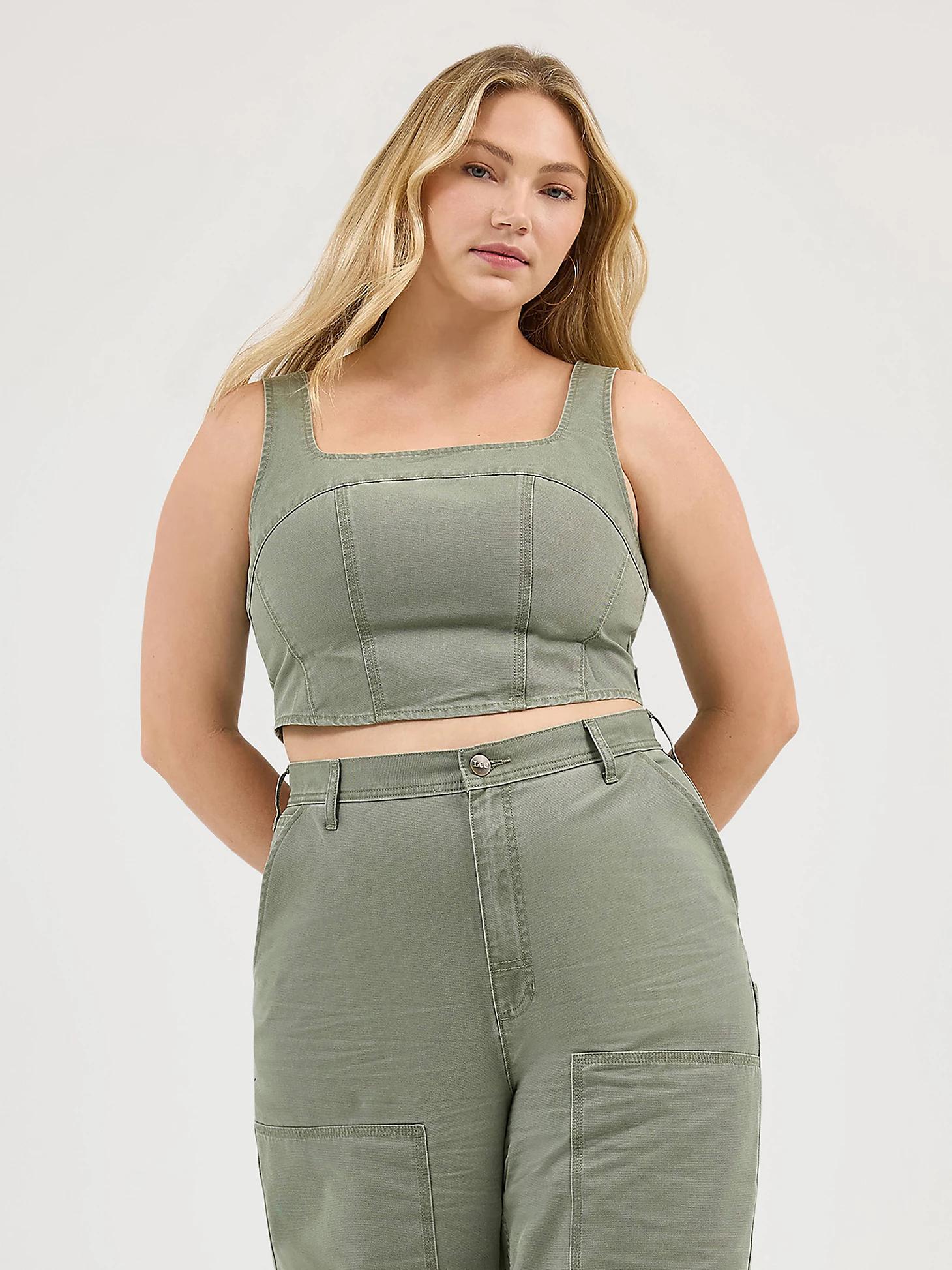 Women's Slim Corset Tank | Women's Tops & Tees | Lee® Product Image