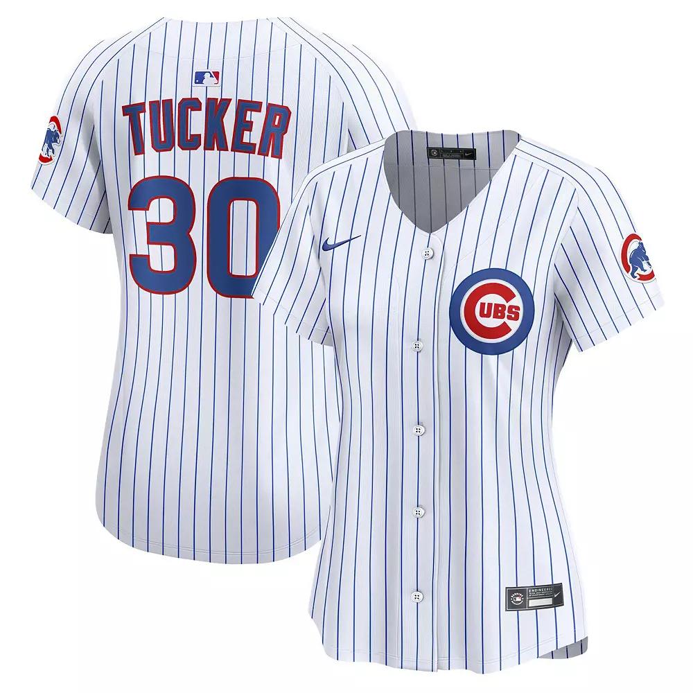 Women's Nike Kyle Tucker White Chicago Cubs Home Limited Player Jersey,  Product Image